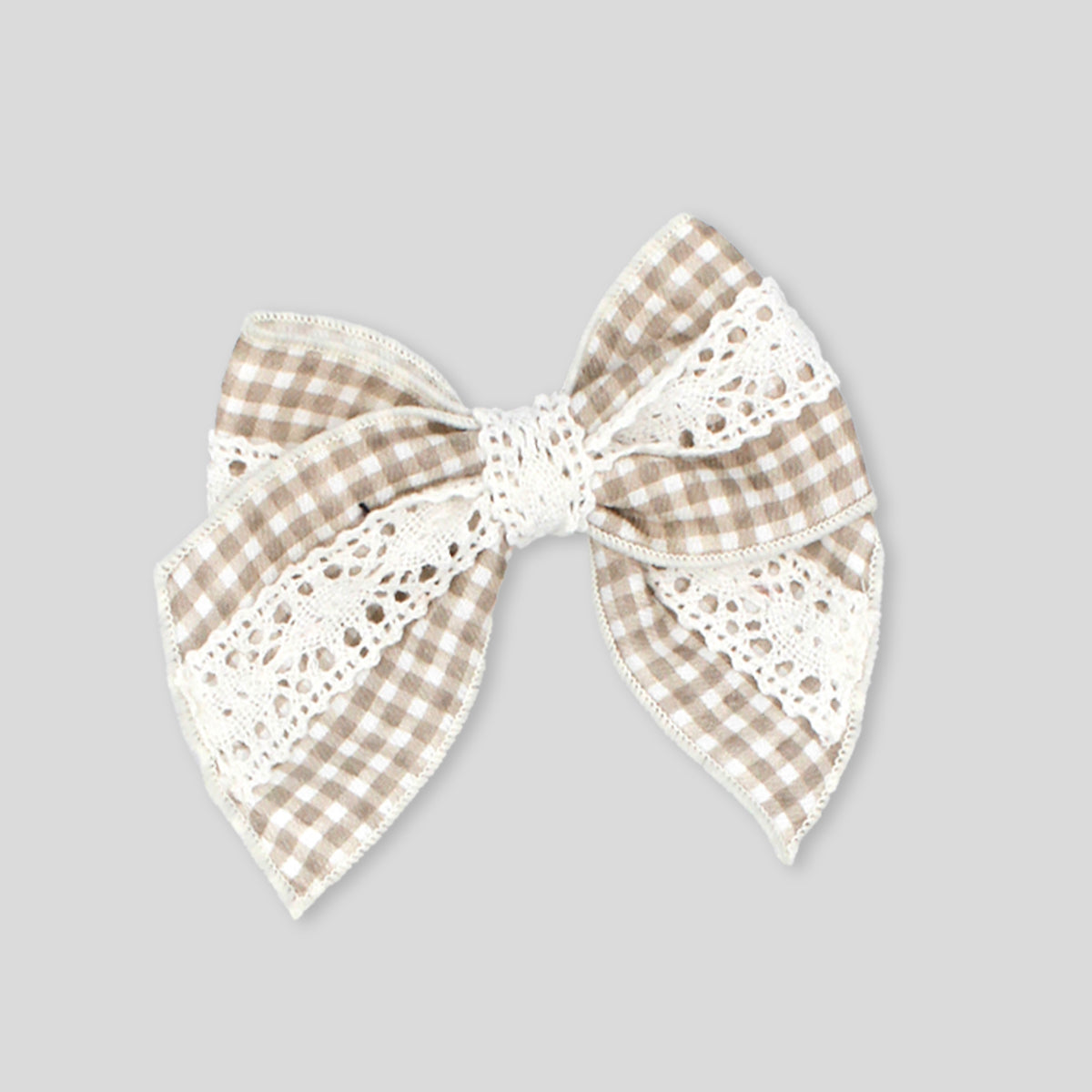 Dress 'Tiny Taupe' Gingham