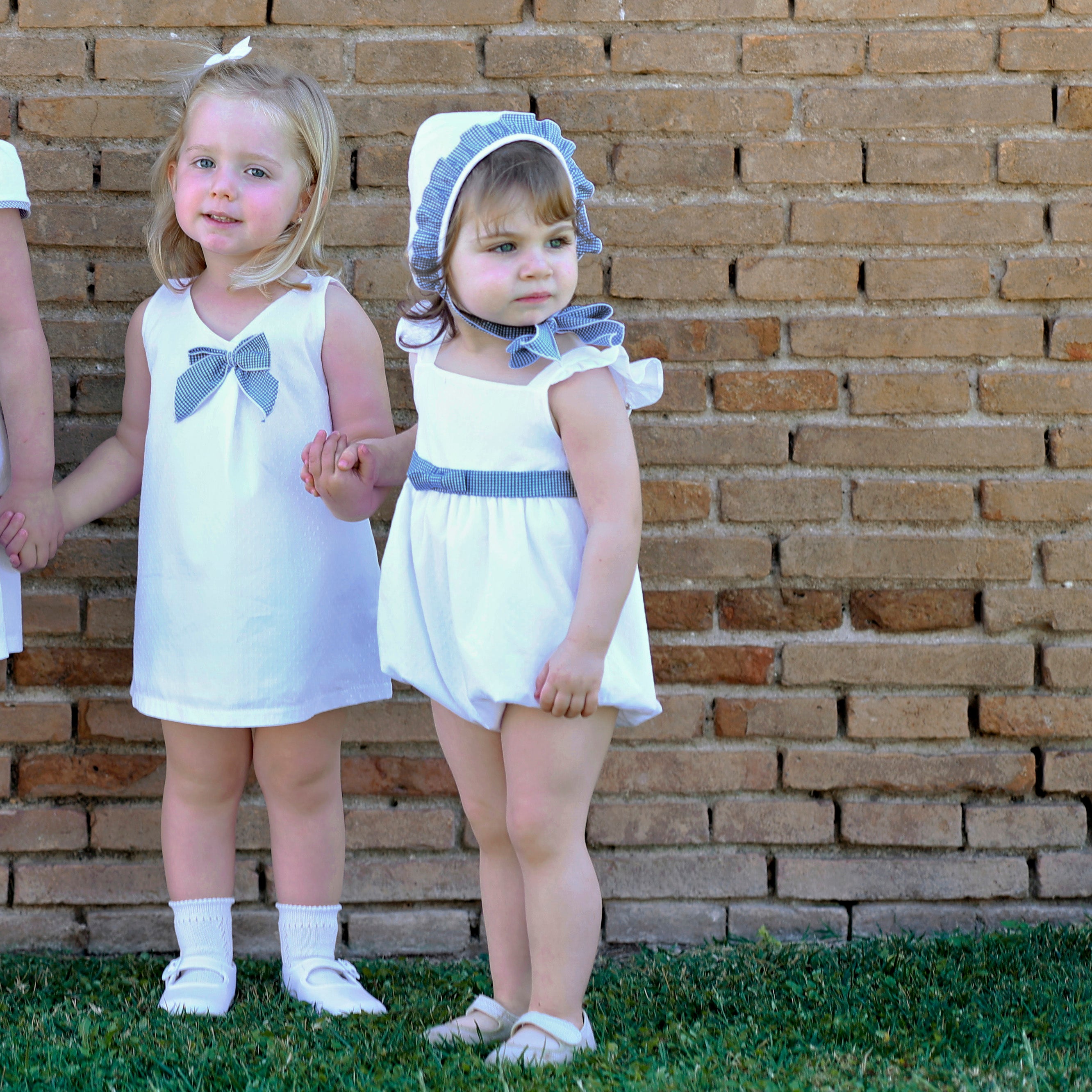 Romper 'Navy Gingham'