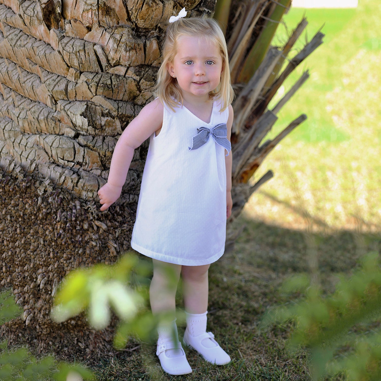 Bloomer Set 'Navy Gingham'