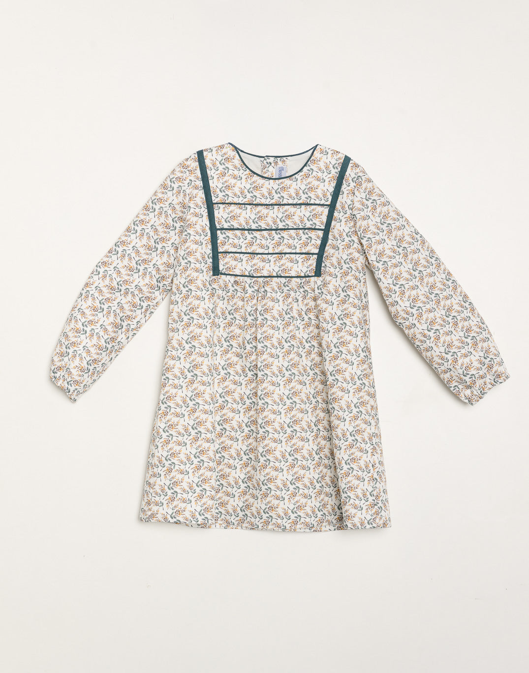Dress 'Blue Mustard'