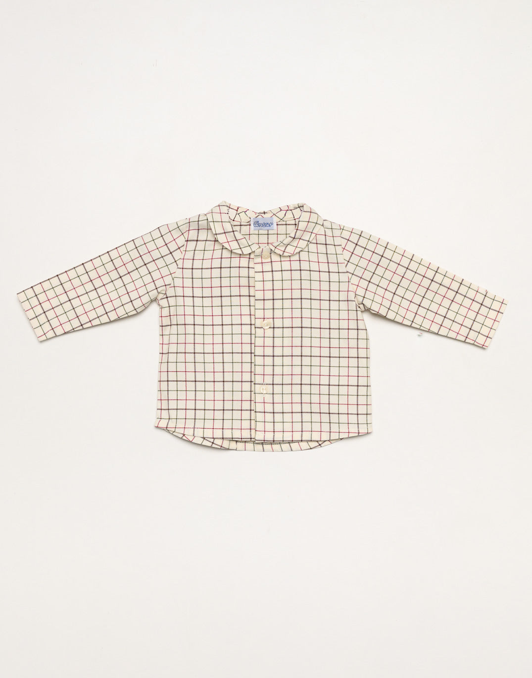 Dungaree Set 'Cuadros Granate'