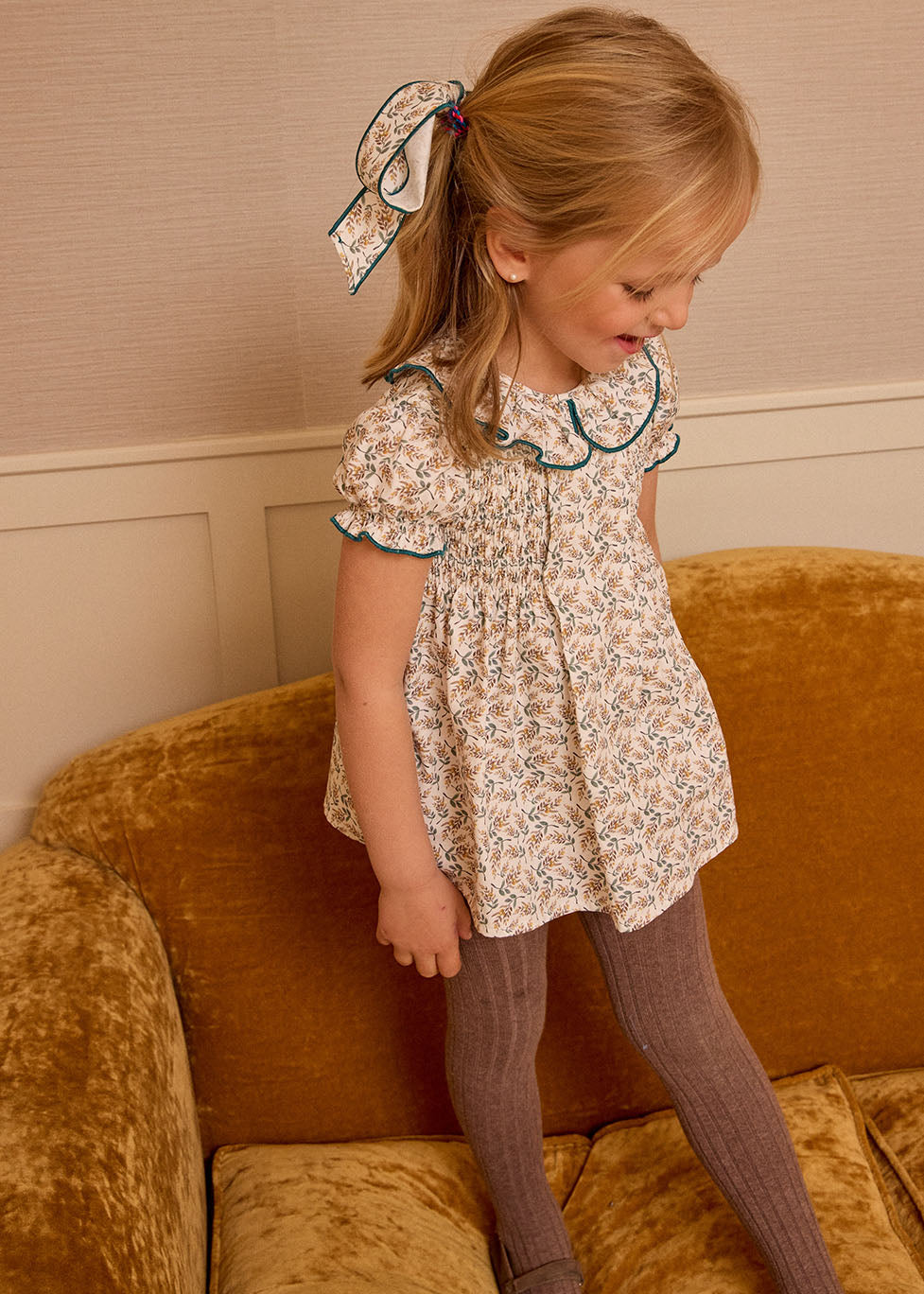 Bloomer Set 'Blue Mustard'
