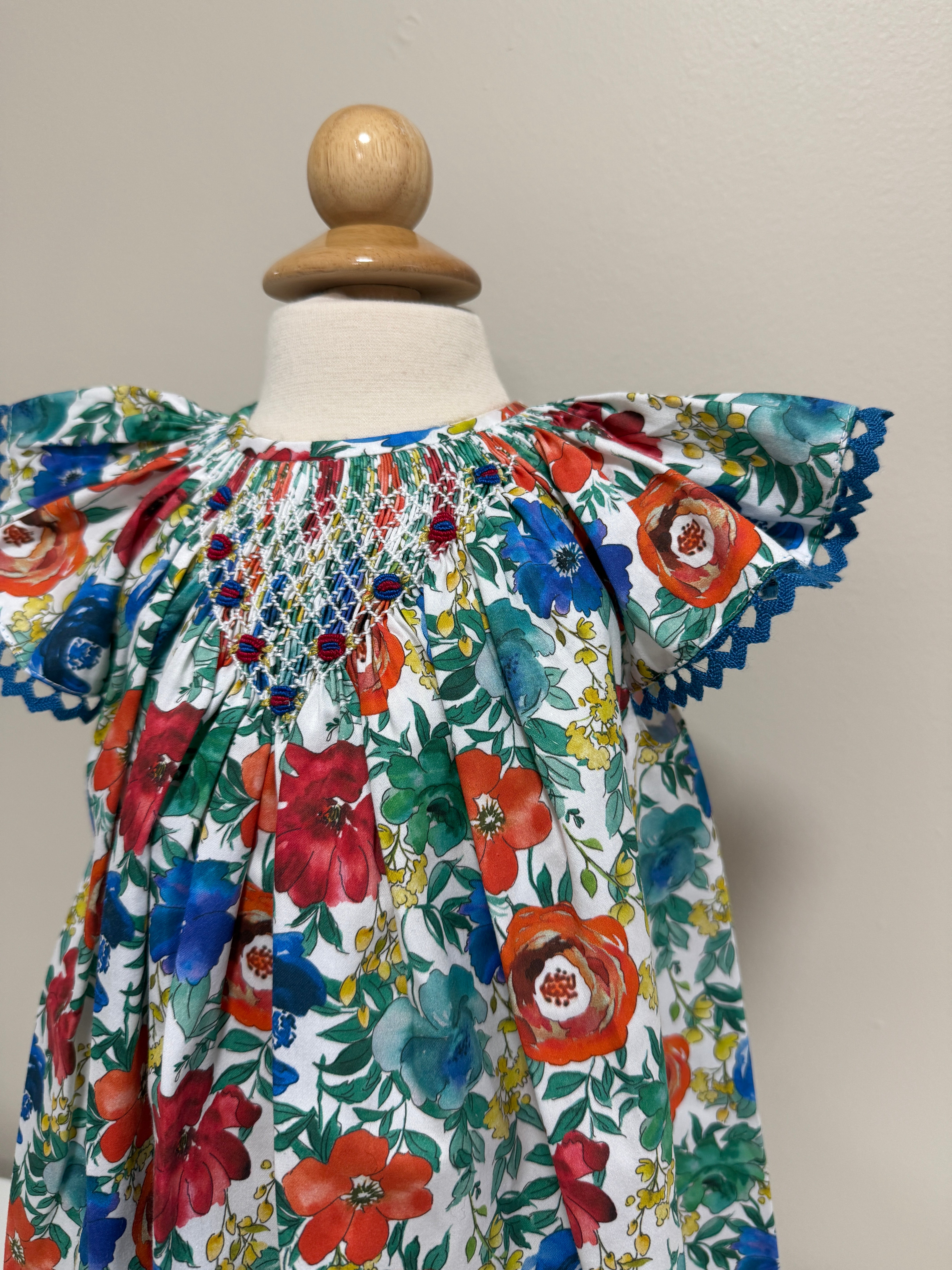 Smock Dress Naranja