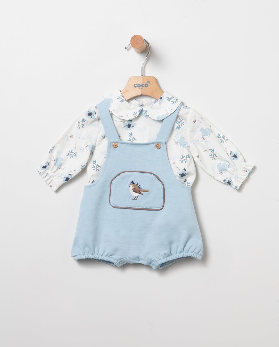 Dungaree Set Birdy