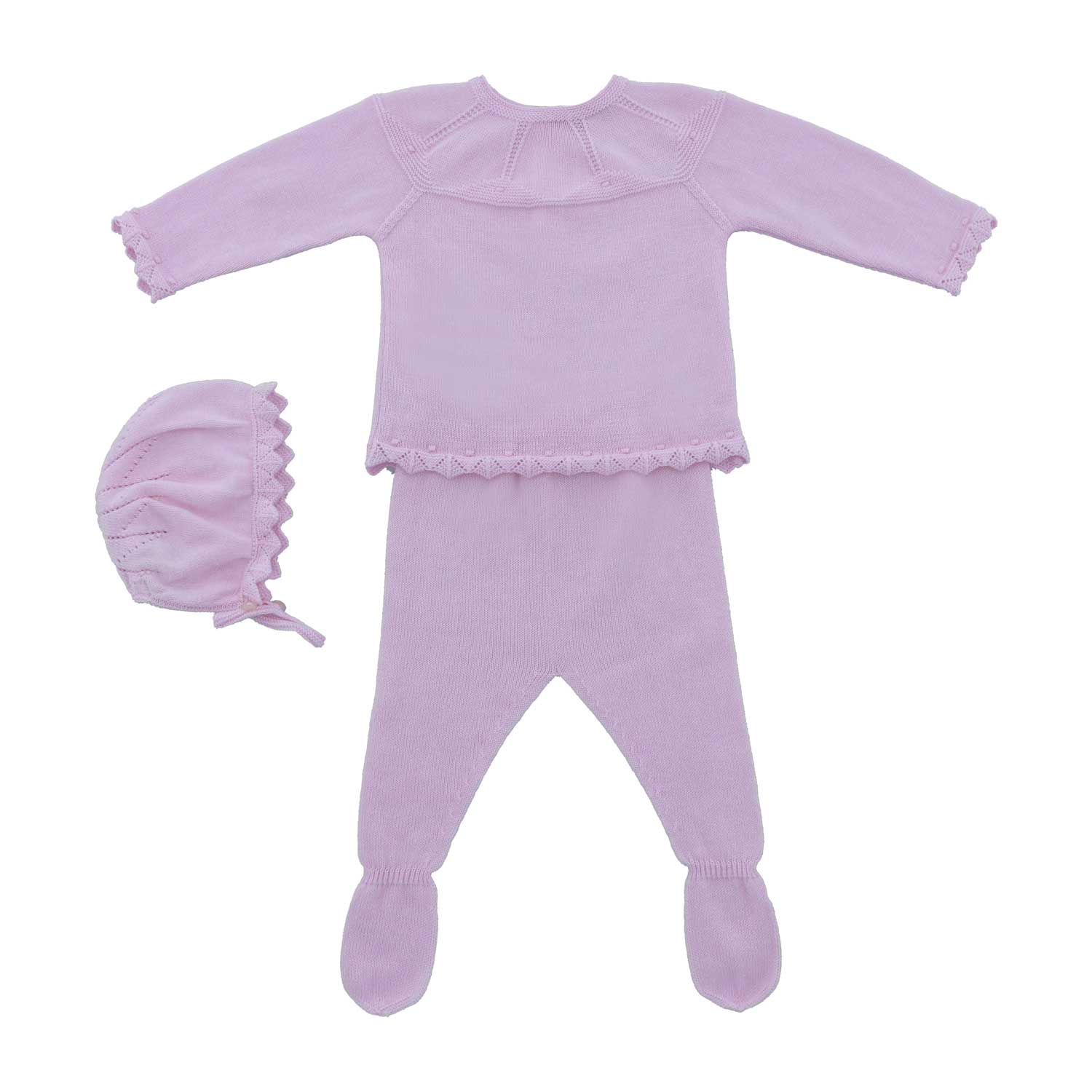 Knit Set Nube- 3pc