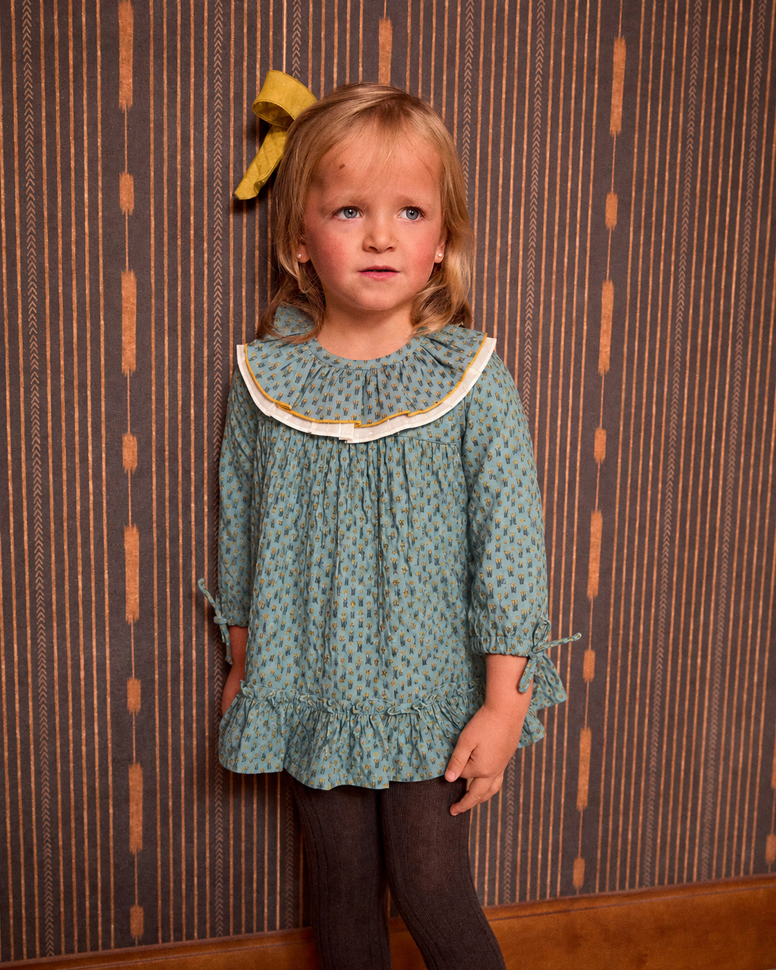 Dress Palomitas Collar