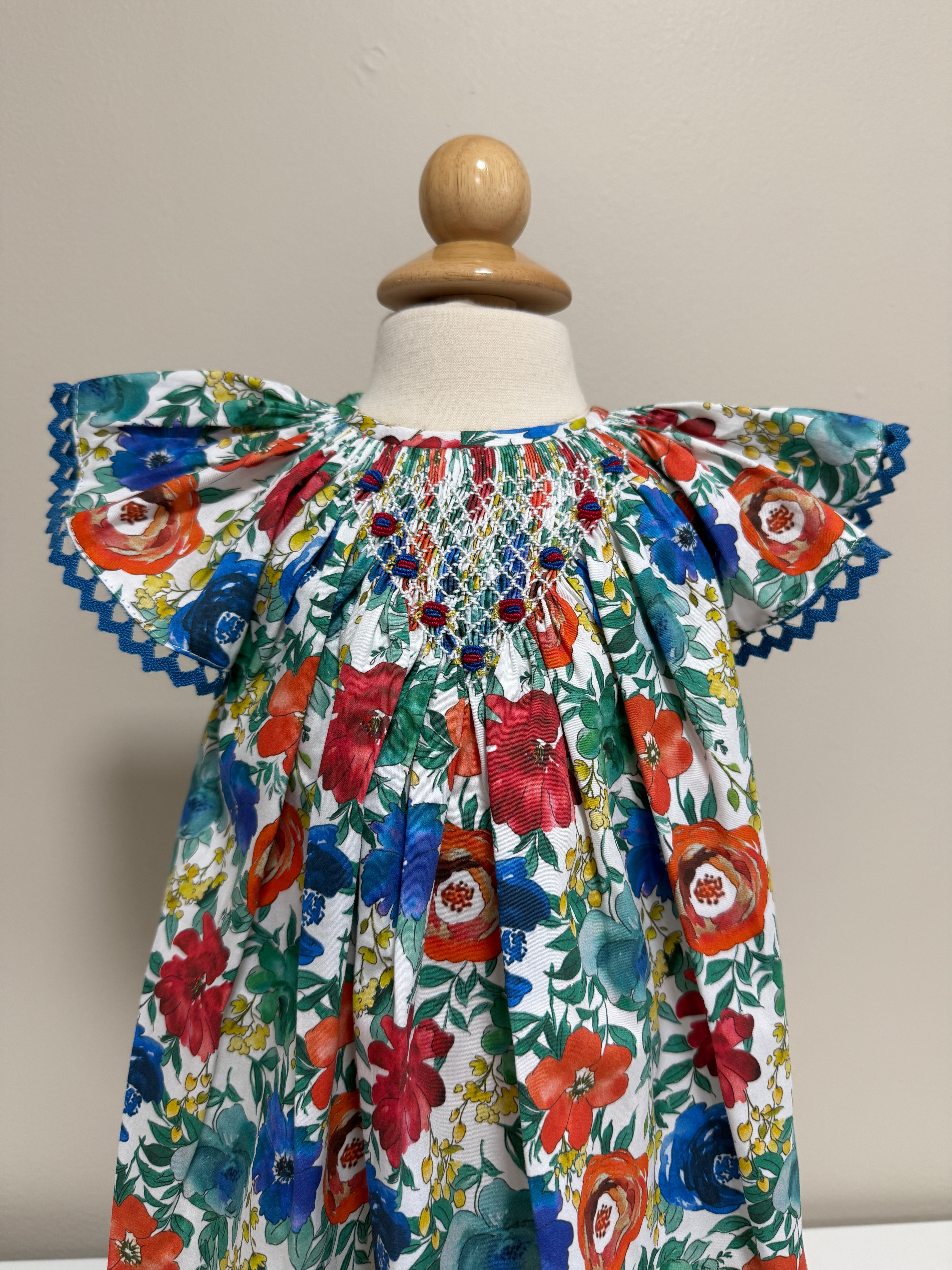 Smock Dress Naranja
