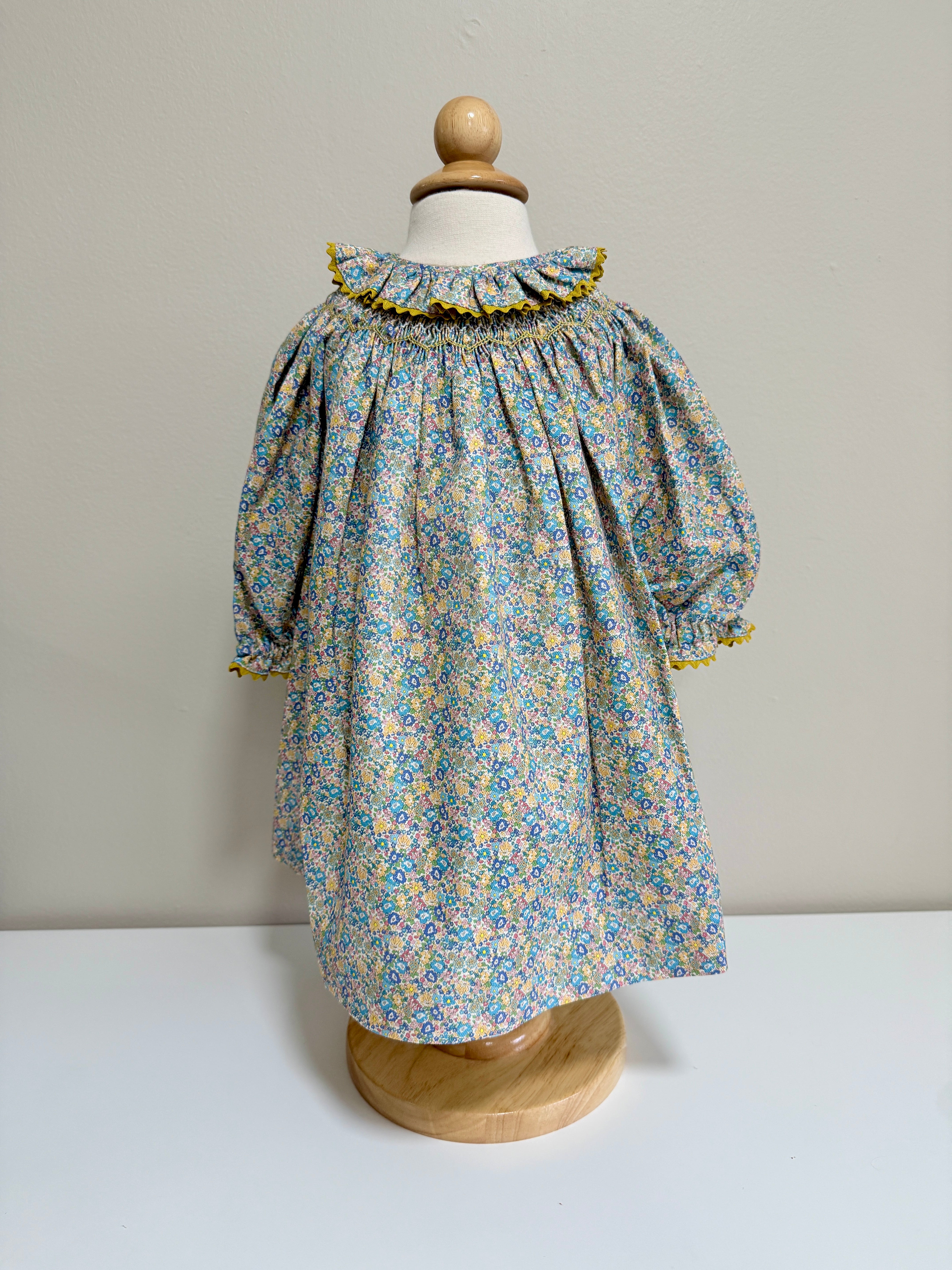 DBB 'Ophelia' Smock Dress Yellow