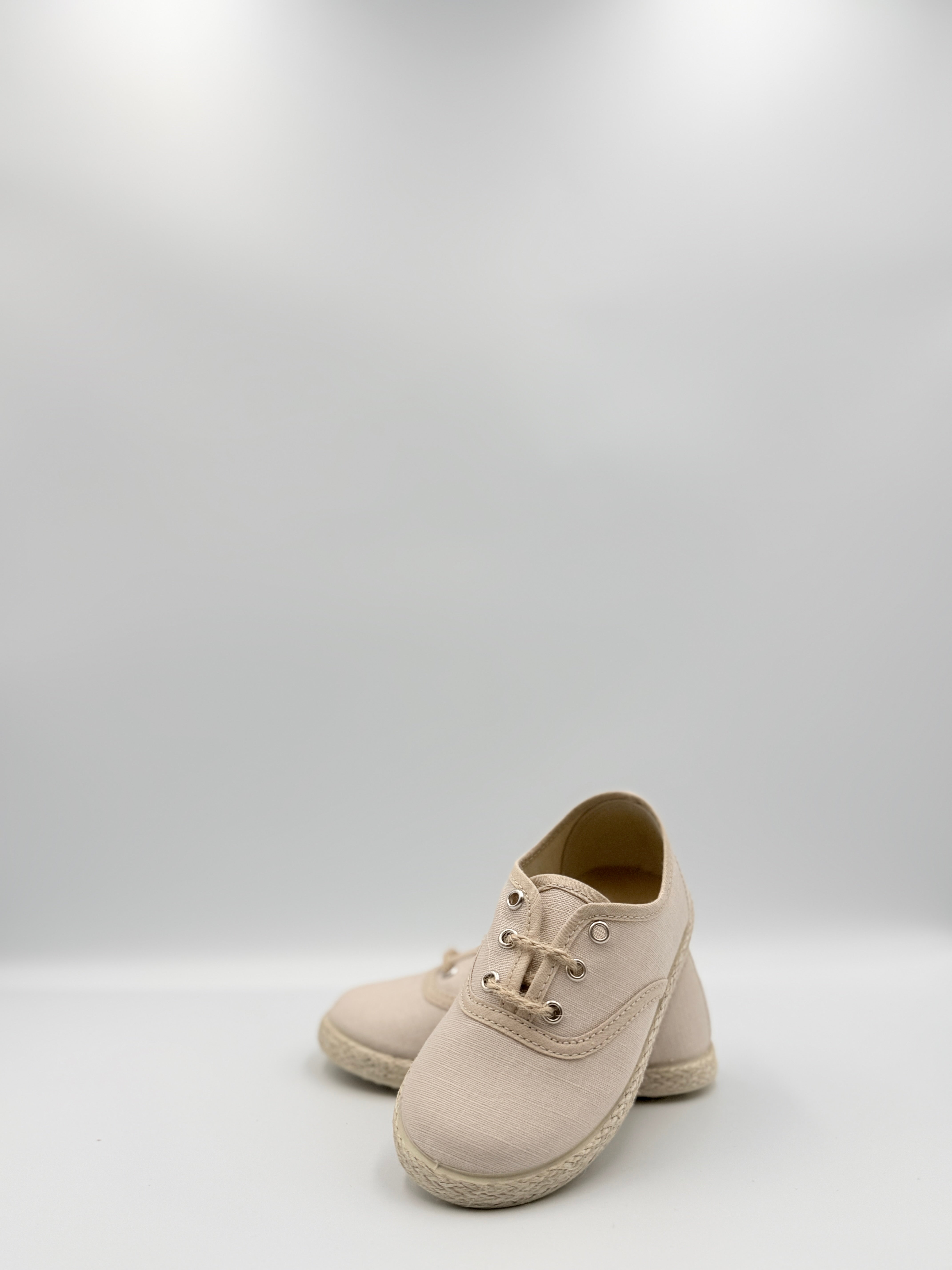 Lace-Up Sneakers 'Hugo' Jute Sand