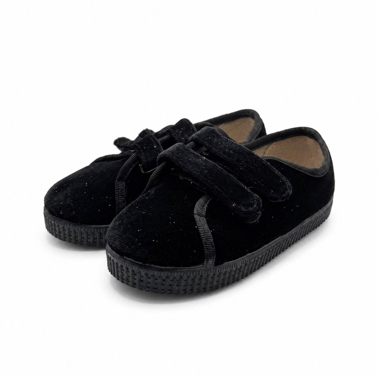 Riptape Sneakers 'York Velvet' Black