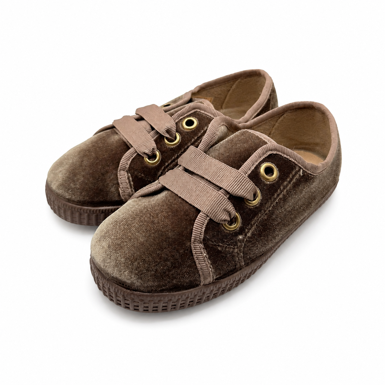 Sneakers 'Velvet Ribbon' Taupe