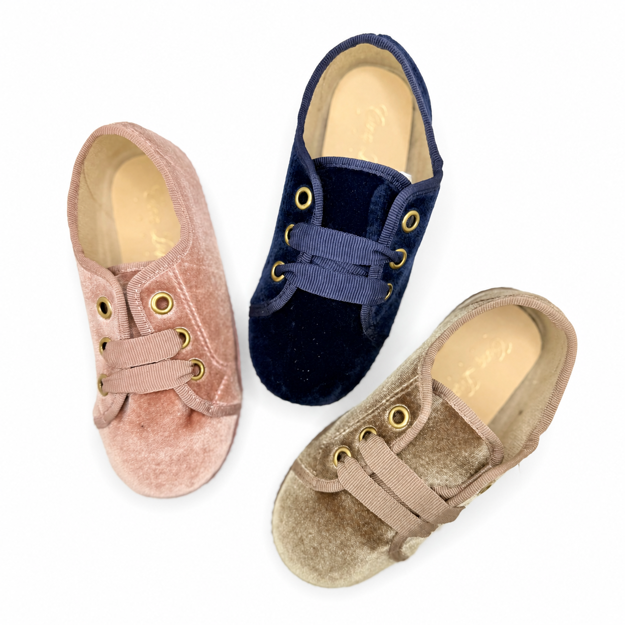 Sneakers 'Velvet Ribbon' Taupe
