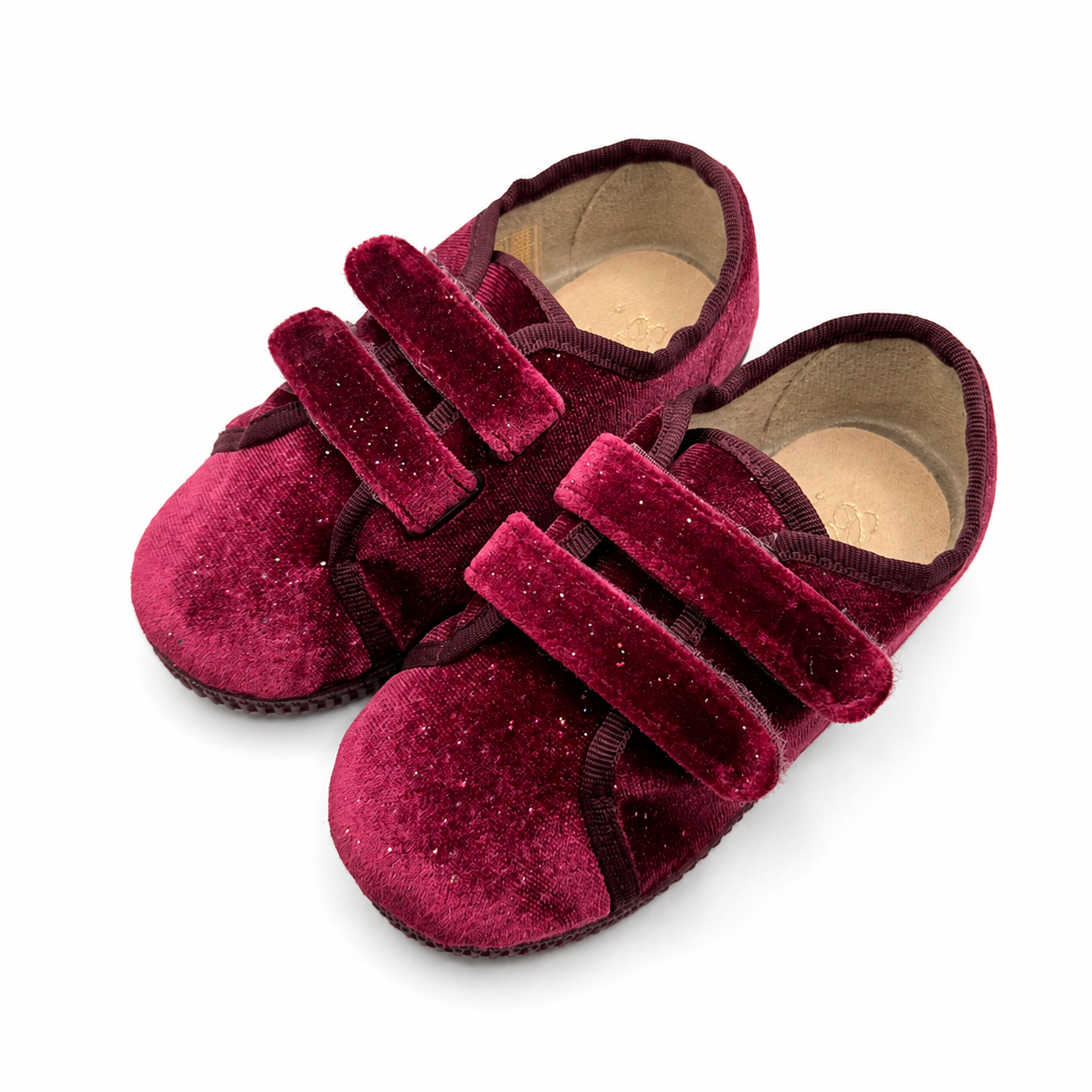 Riptape Sneakers 'York Velvet' Burgundy