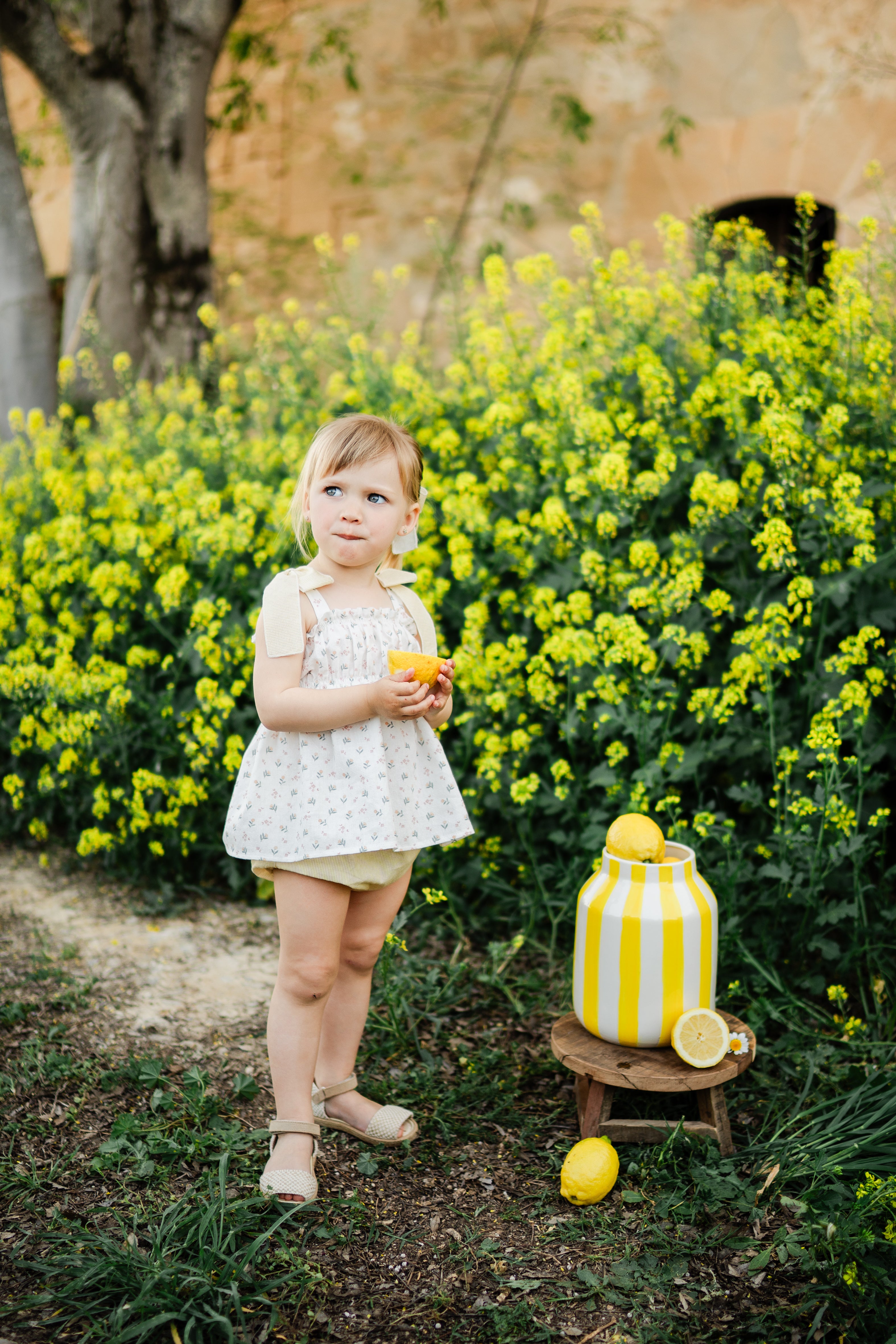 Bloomer Set 'Yellow Lemons'