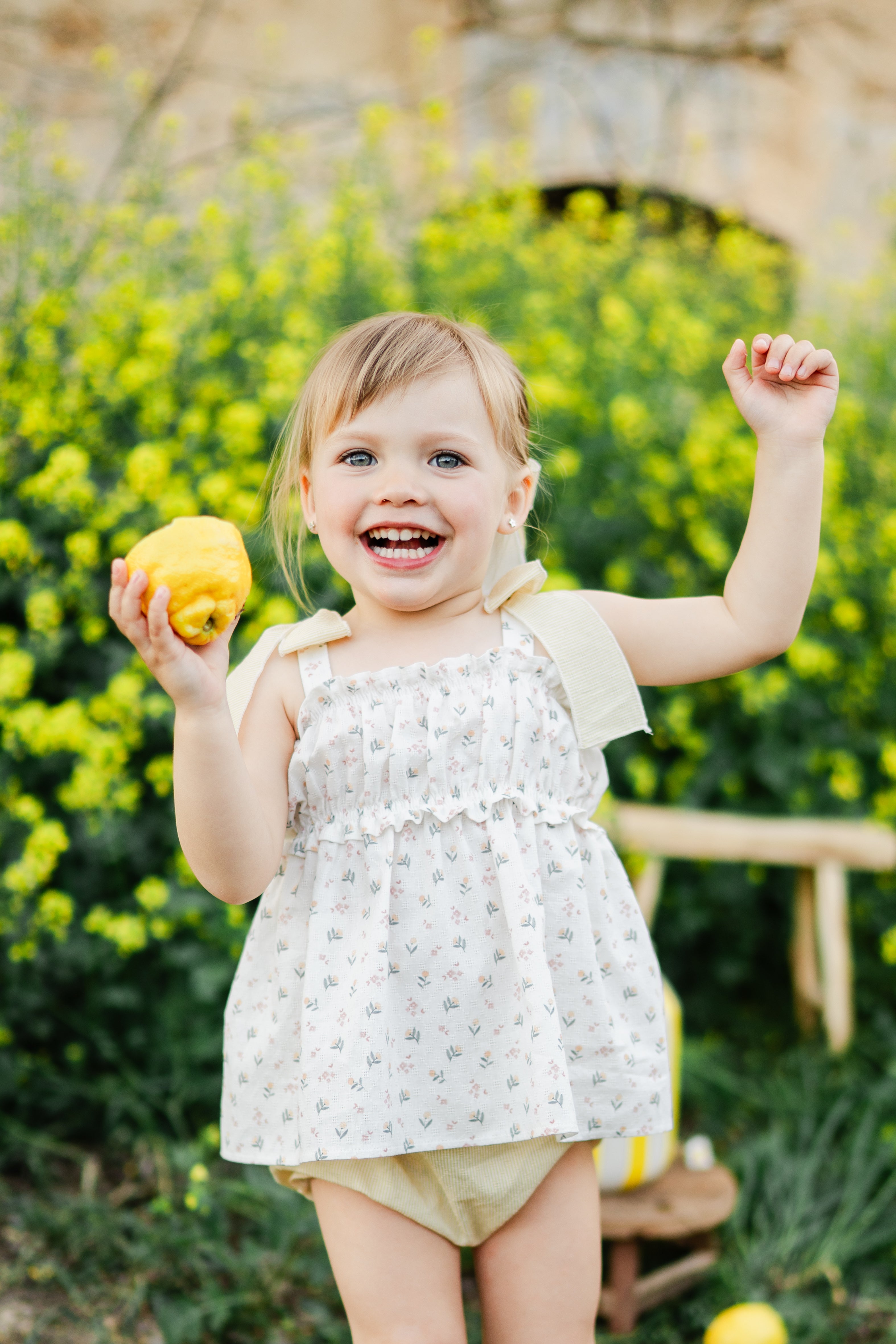 Bloomer Set 'Yellow Lemons'