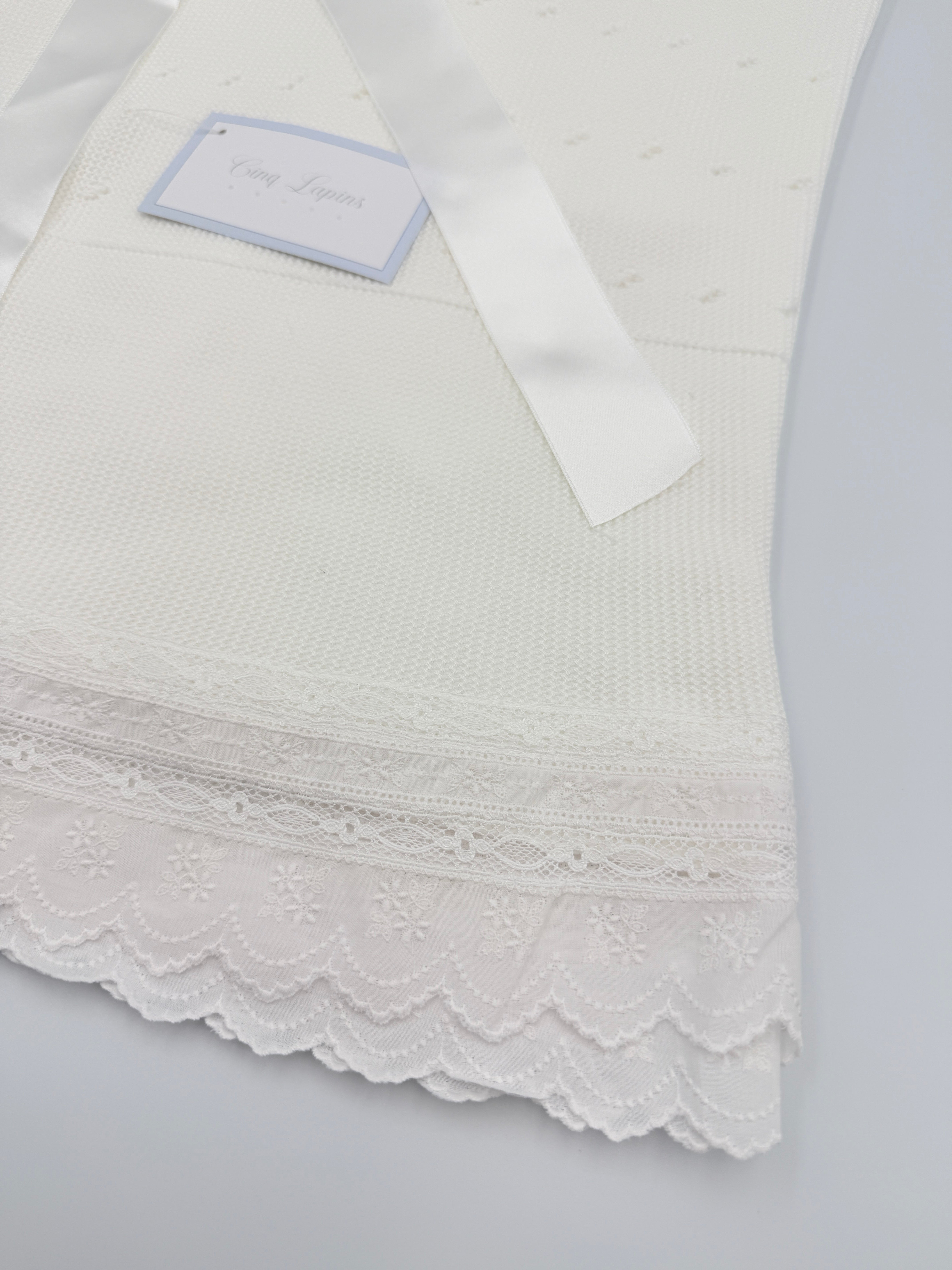 Blanket 'Anama' White