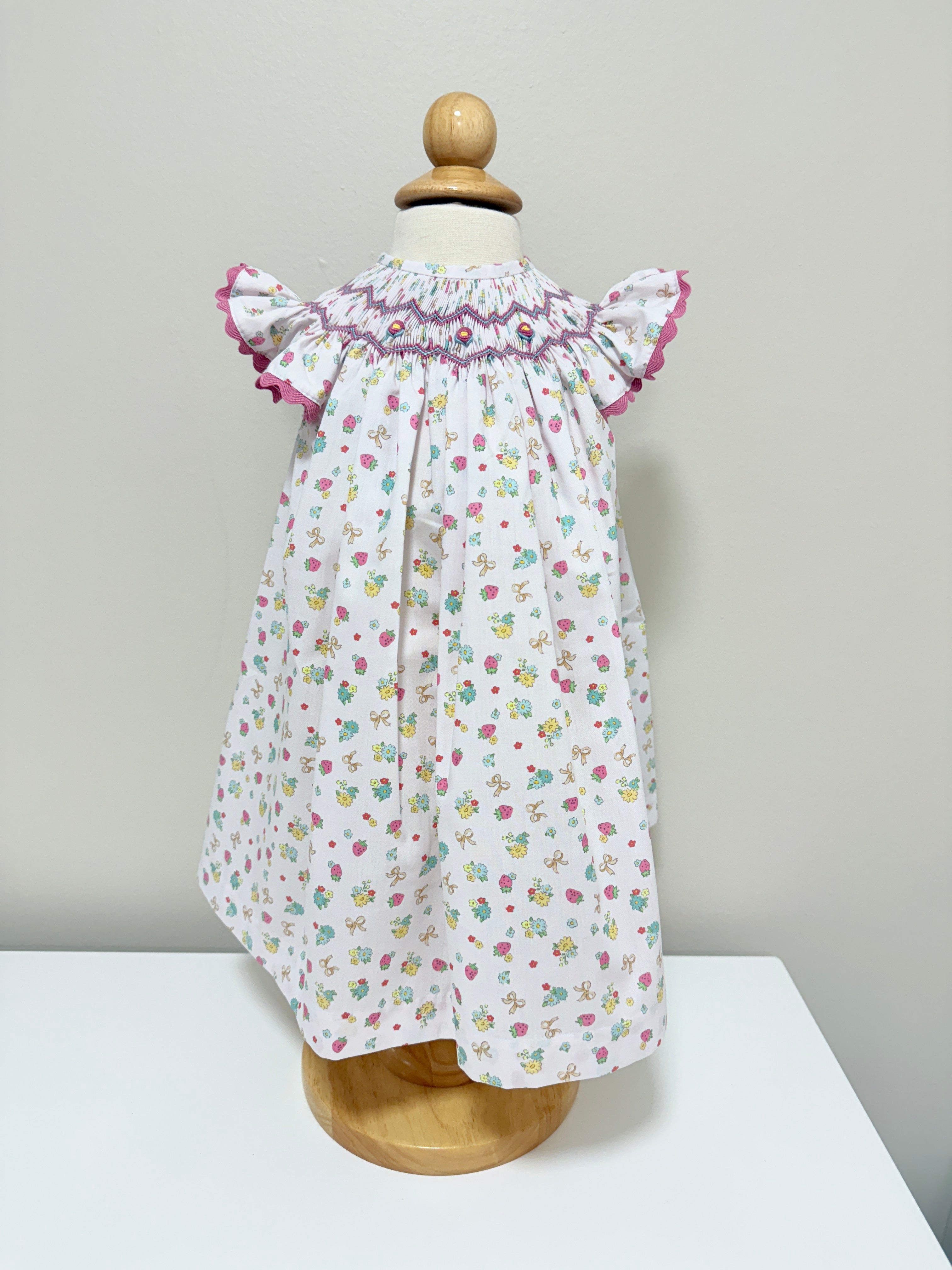Smock Dress 'Strawberry'