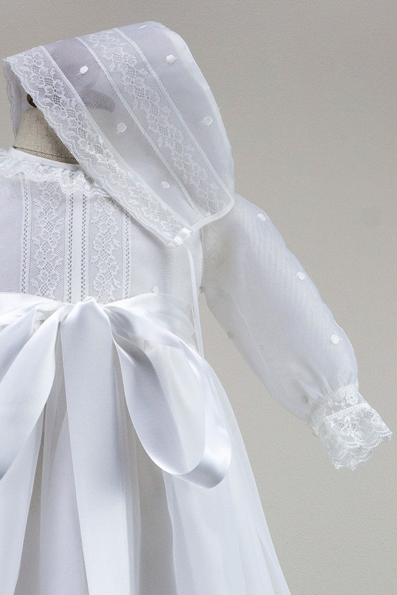 Christening Gown 'Mireia'- 2pc