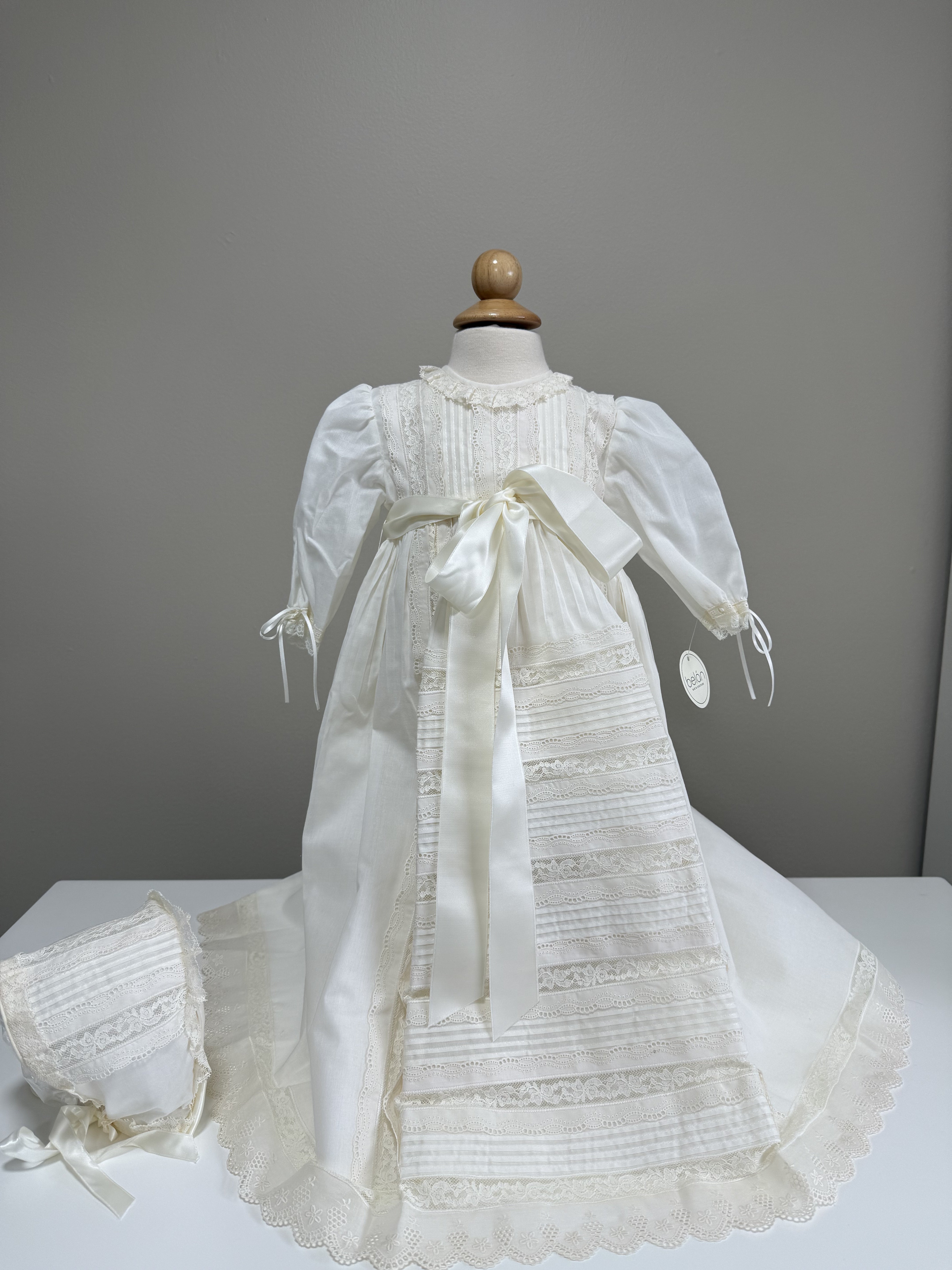 Christening Gown Catalina Long Sleeve