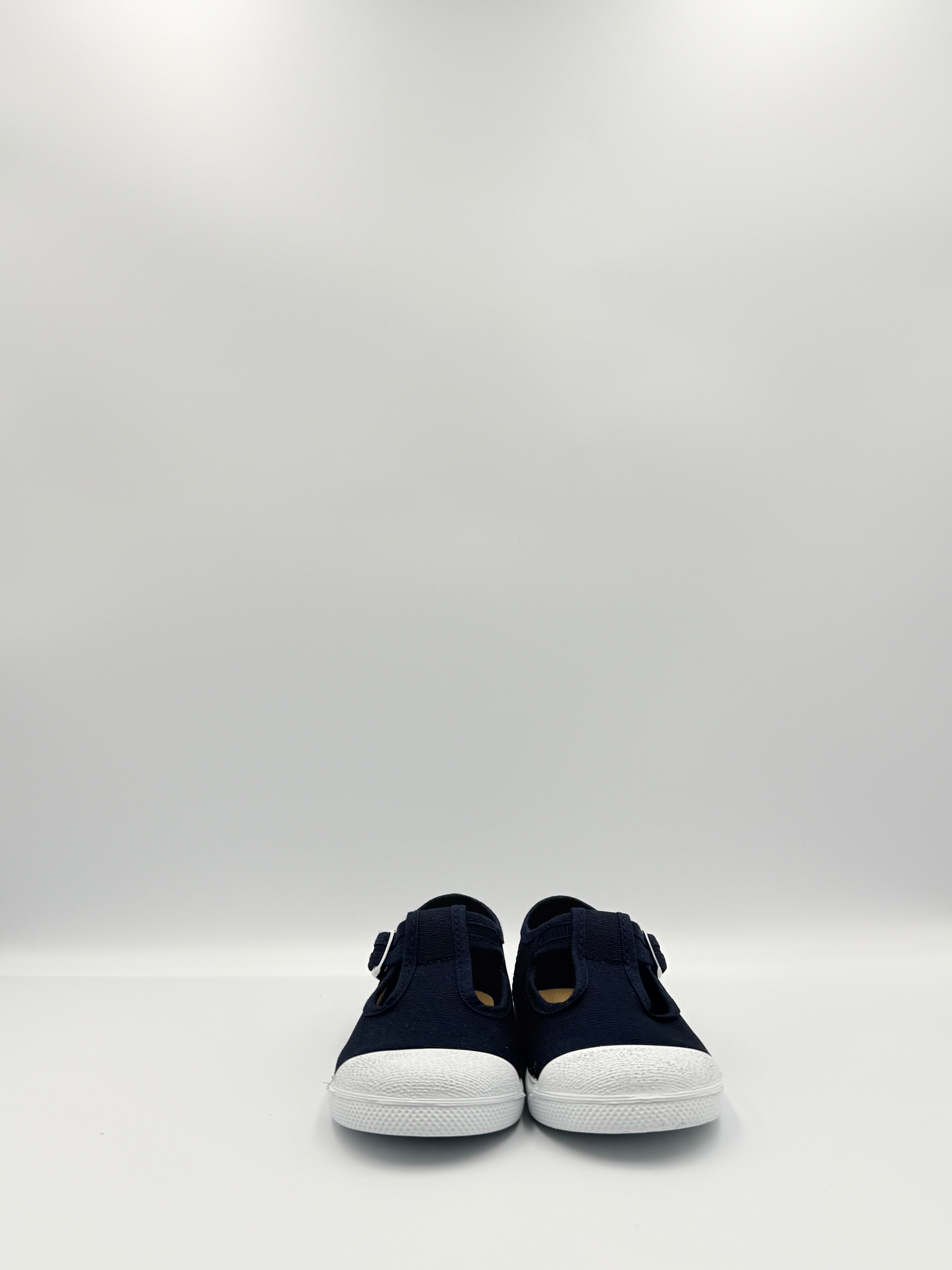 T- Strap 'Cap Toe' Marino