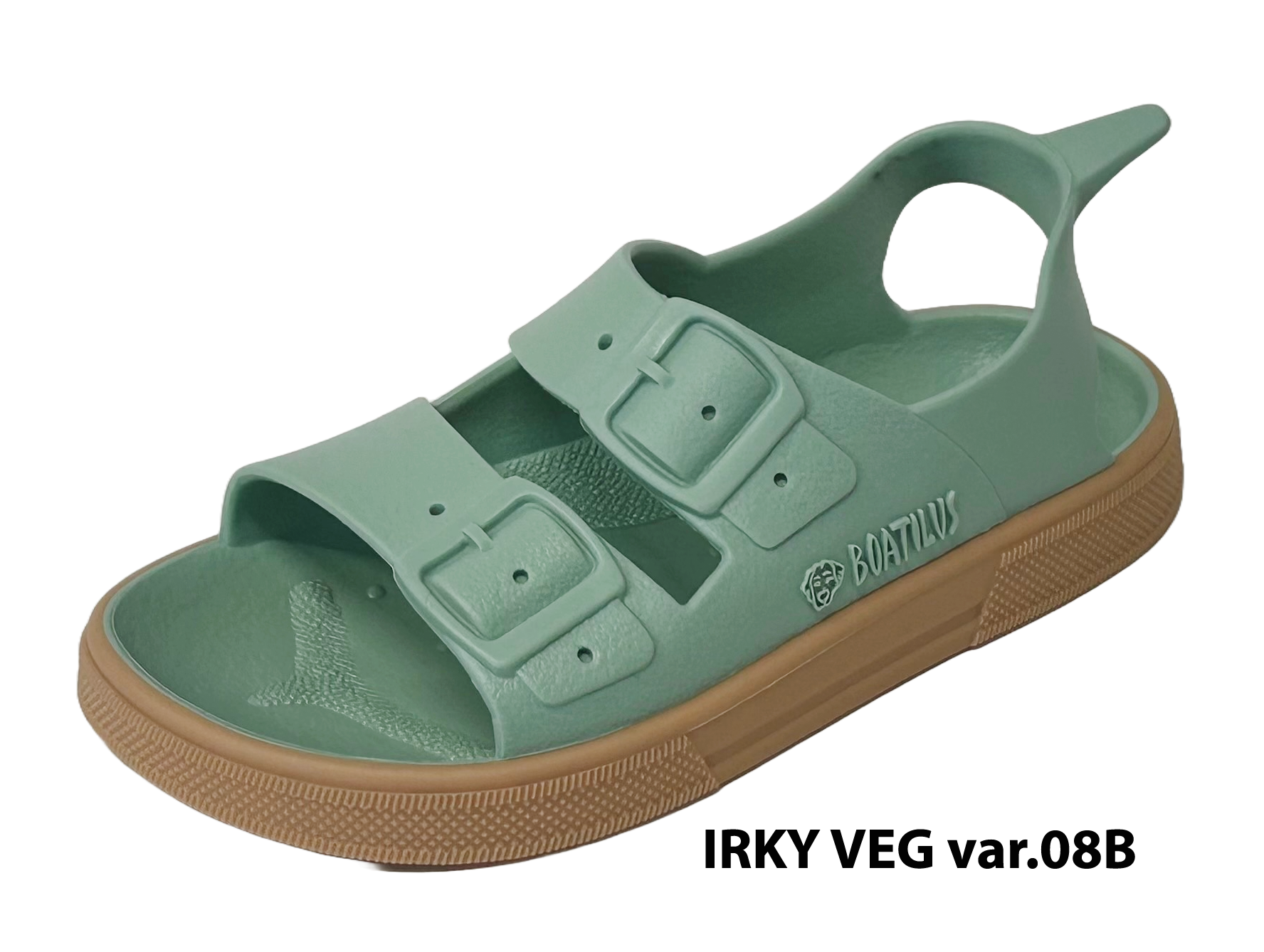 Boatilus Irky Veg Pastel Green Rubber Jelly