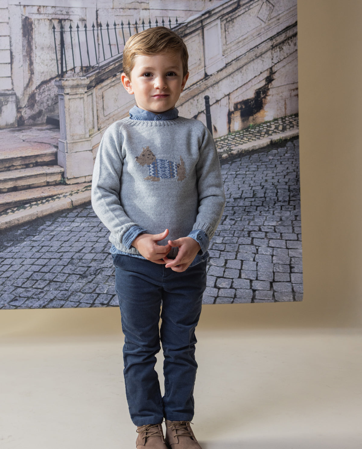Pant Set 'Dog Merino'- 3pc