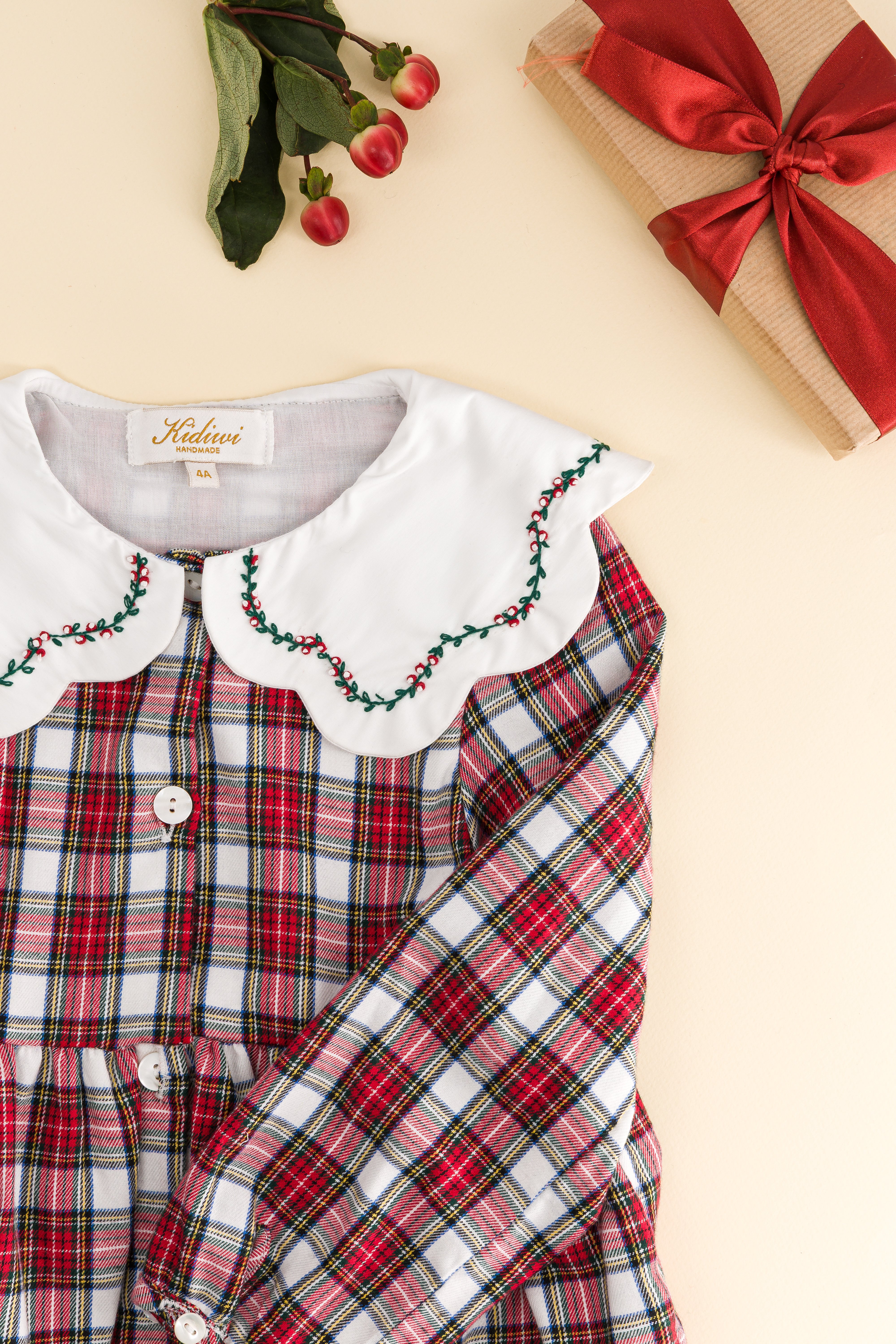 [PREORDER] Smock Dress 'Colette' Tartan