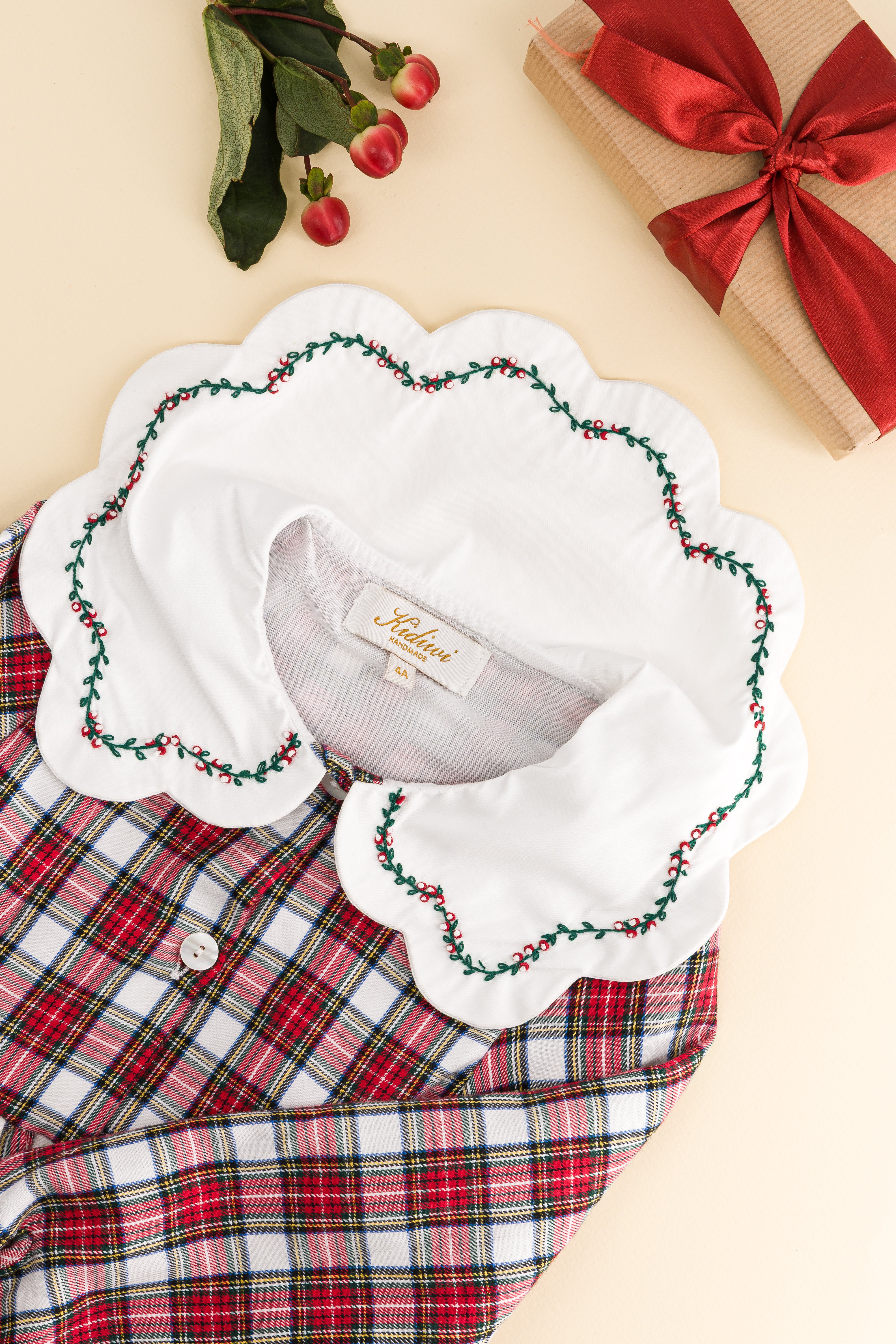 [PREORDER] Smock Dress 'Colette' Tartan