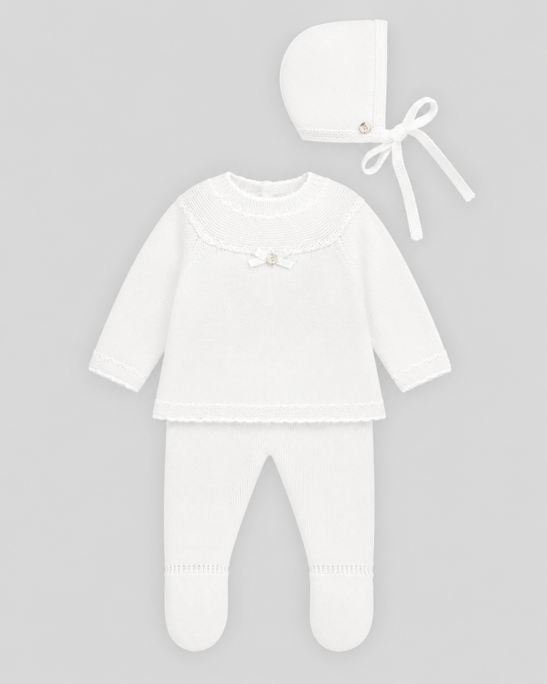 Knit Set 'Gifting' Chalk White