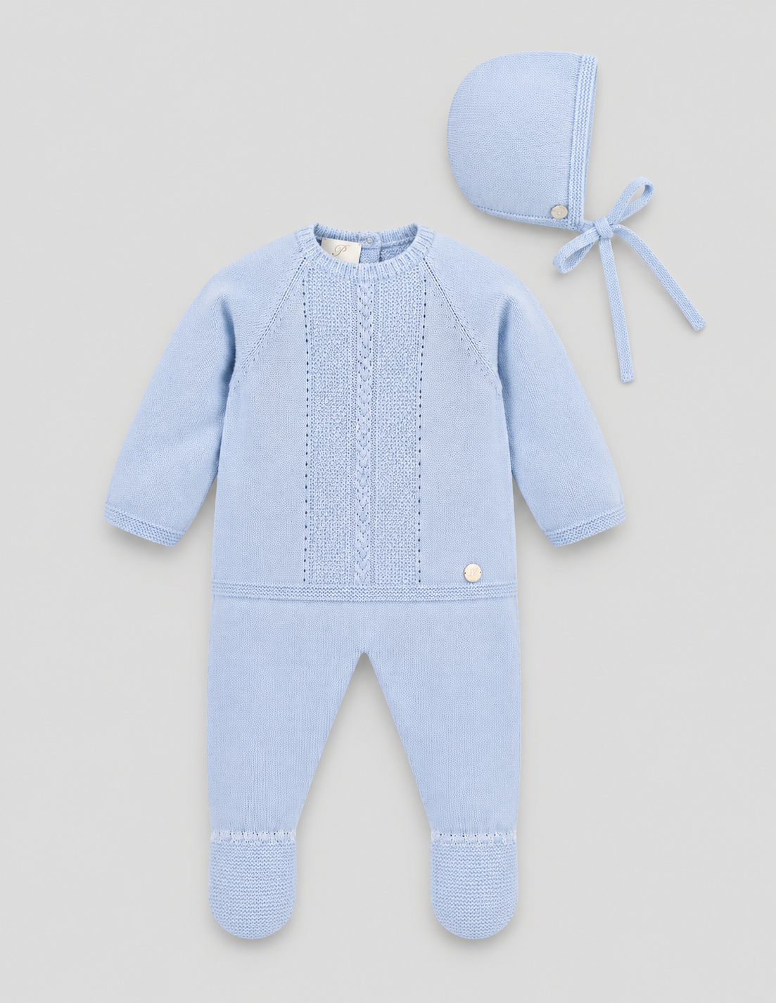 Knit Set 'Gifting' Tiza Blue