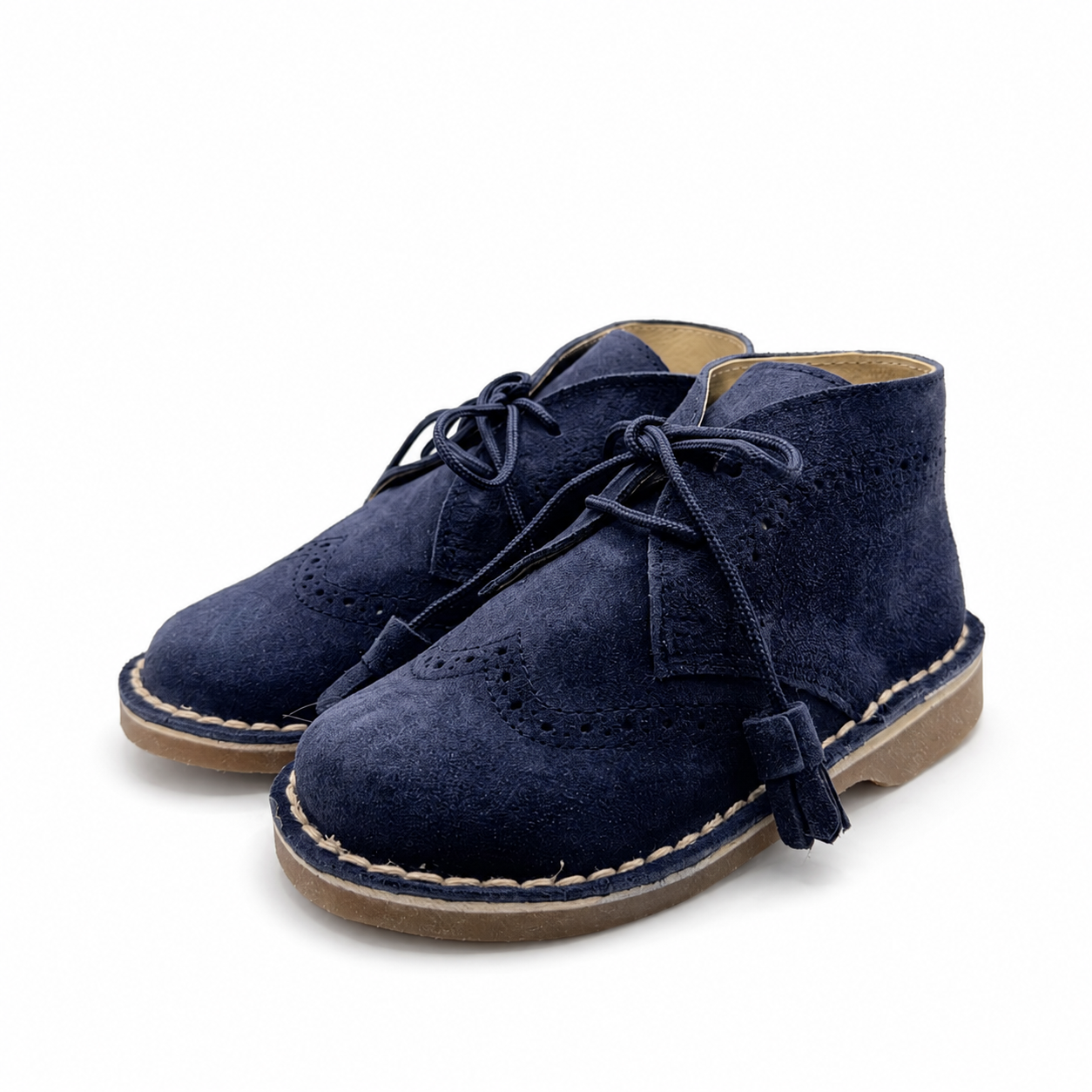 Blucher 'Serraje Tassels' Navy