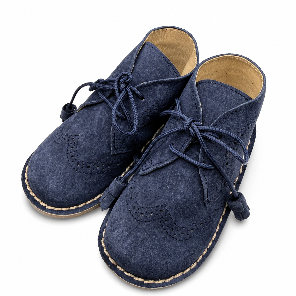 Blucher 'Serraje Tassels' Navy