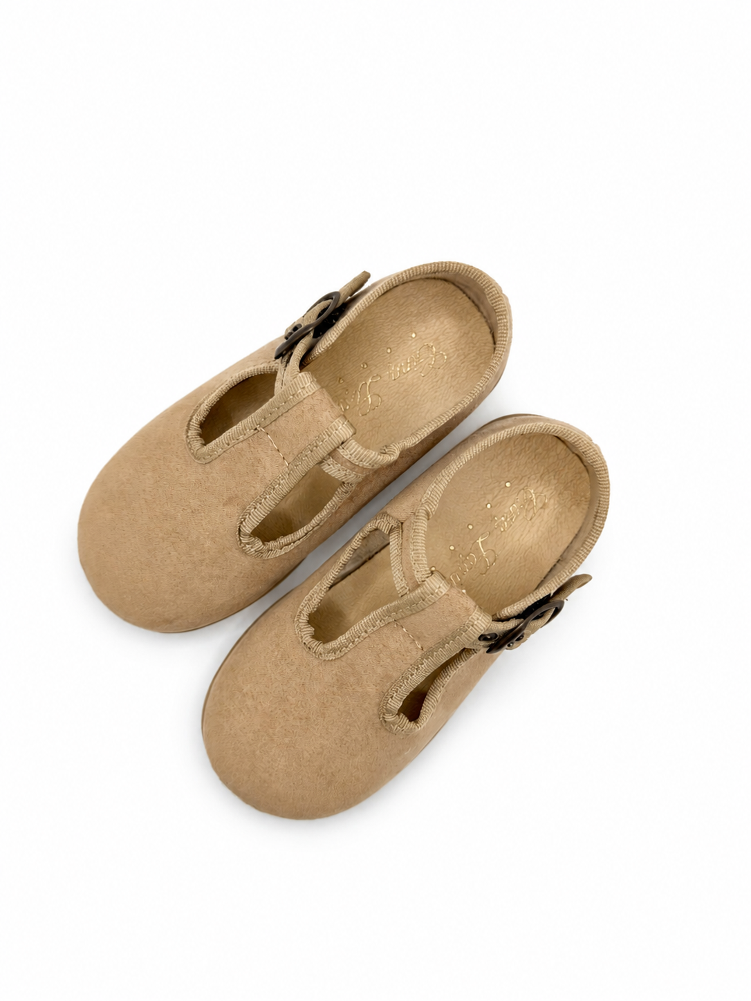 T-strap 'Serratex' Fango