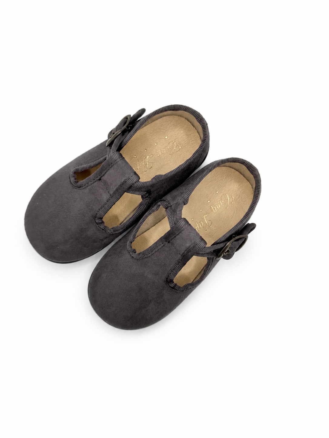 T-strap 'Serratex' Grey