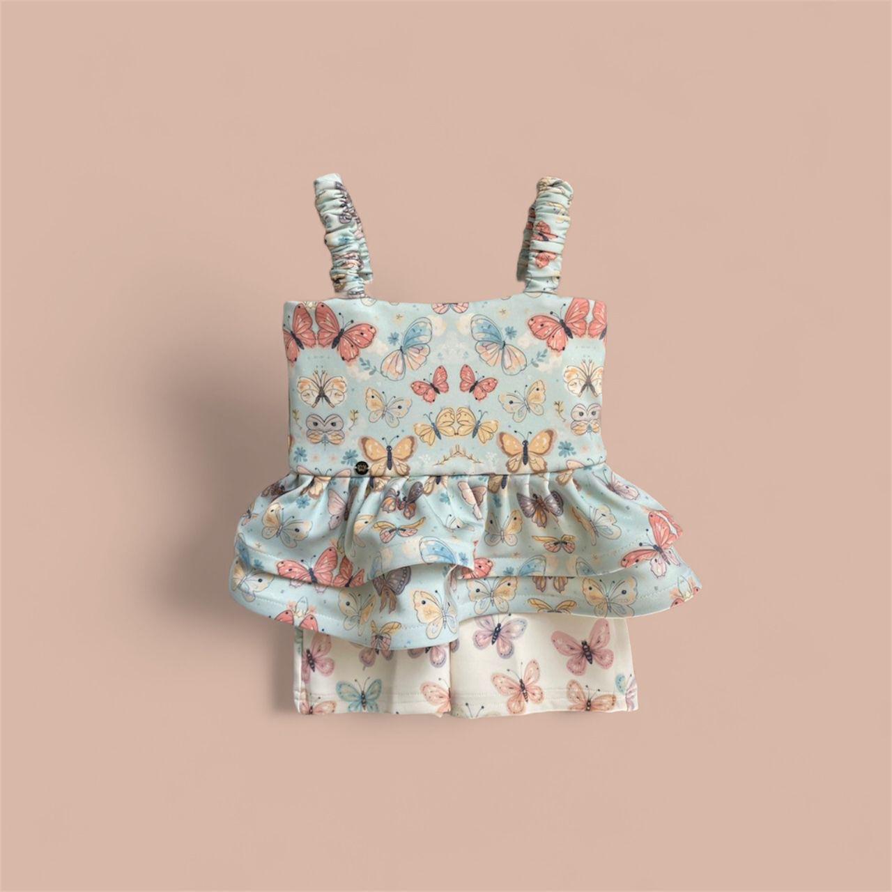 Short Set 'Maria Jose' Butterfly