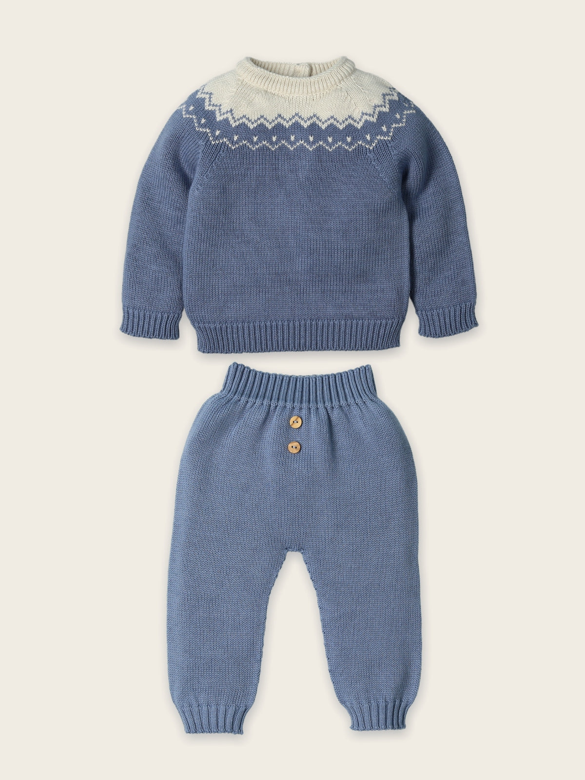 Knit Set 'Mountain'- 2pc