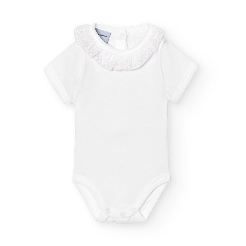 Onesie 'Batiste Collar' Pink