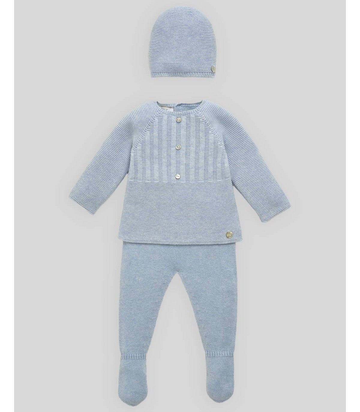 Knit Set 'Gifting' Chalk Blue
