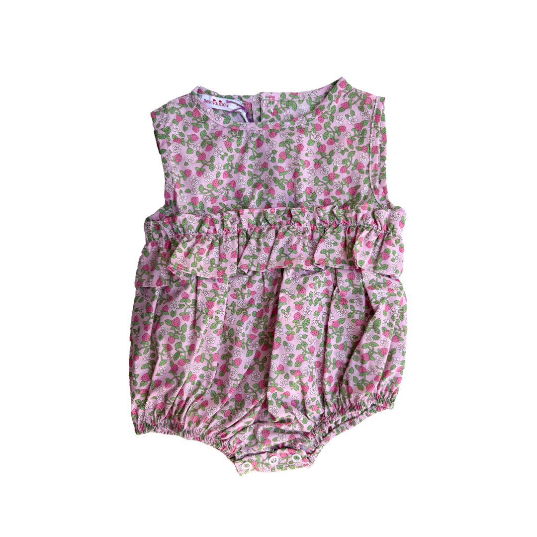 Romper Strawberry Liberty