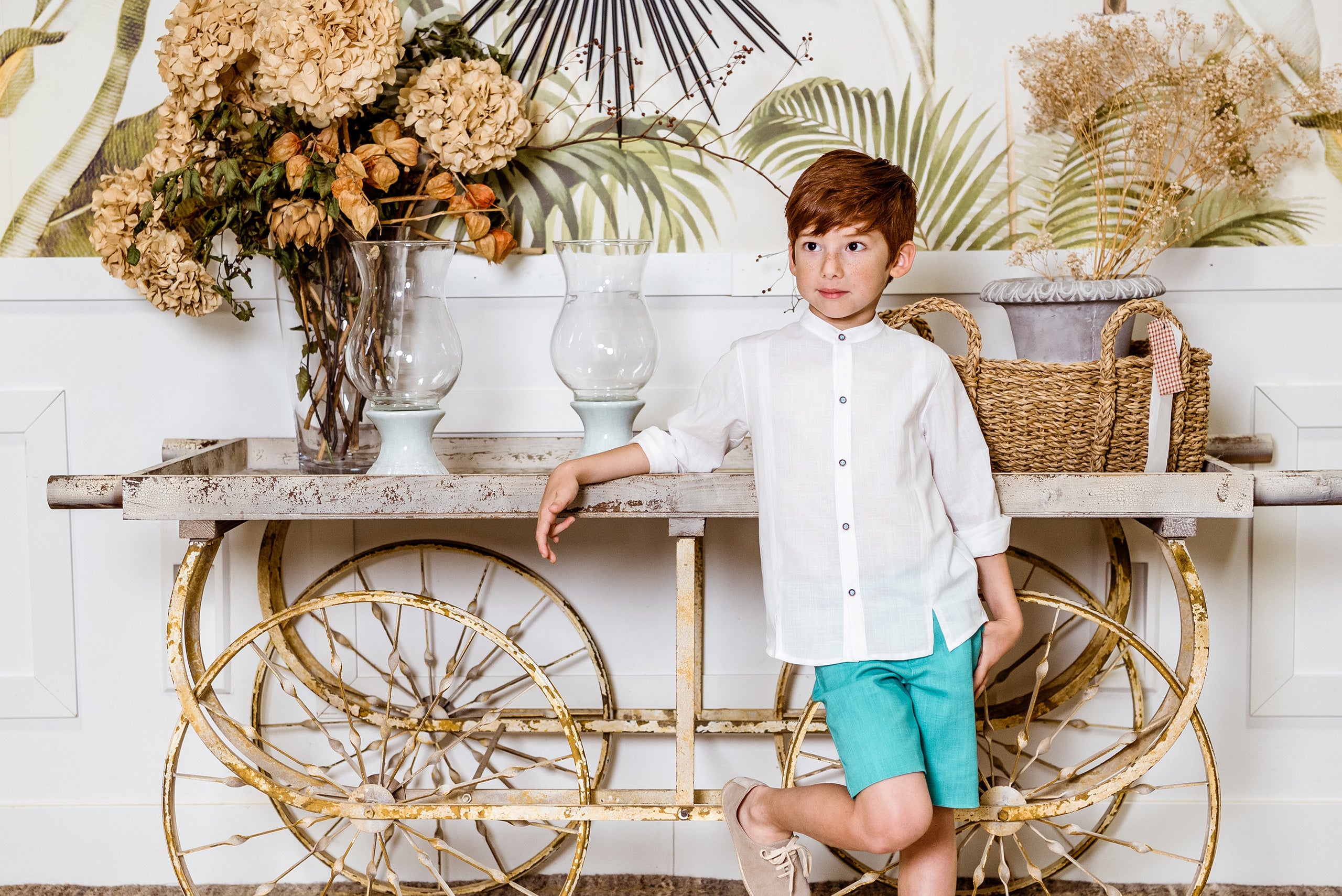 Boy Set Tauro- Checkered